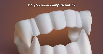 how to fix vampire teeth